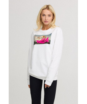 Sweatshirt for women oversize /no flis/ 