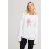 Sweatshirt for women oversize /no flis/ 