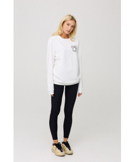 Sweatshirt for women oversize /no flis/ 