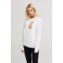 Sweatshirt for women oversize /no flis/ 