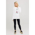 Sweatshirt for women oversize /no flis/ 