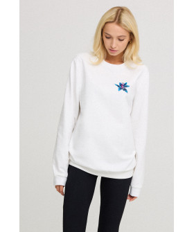 Sweatshirt for women oversize /no flis/ 