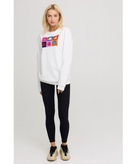 Світшот жіночий oversize  /no flis/ 