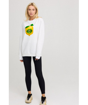 Sweatshirt for women oversize /no flis/ 