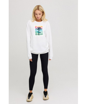 Sweatshirt for women oversize /no flis/ 