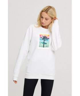 Sweatshirt for women oversize /no flis/ 