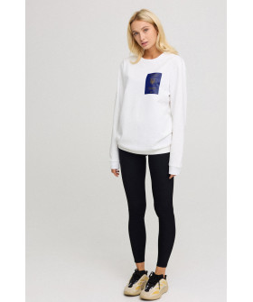 Свитшот женский oversize /no flis/ 