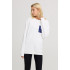 Sweatshirt for women oversize /no flis/ 