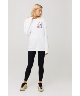 Свитшот женский oversize /no flis/ 