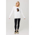 Sweatshirt for women oversize /no flis/ 