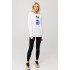 Sweatshirt for women oversize /no flis/ 