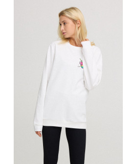 Sweatshirt for women oversize /no flis/ 