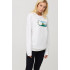 Sweatshirt for women oversize /no flis/ 