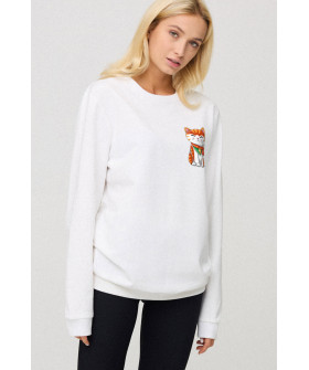 Sweatshirt for women oversize /no flis/ 