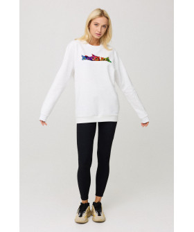 Sweatshirt for women oversize /no flis/ 