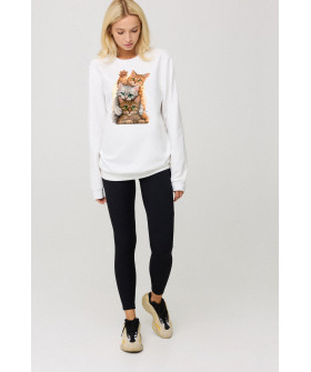 Світшот жіночий oversize  /no flis/ 