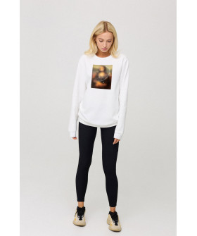 Свитшот женский oversize /no flis/ 