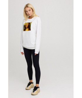 Свитшот женский oversize /no flis/ 