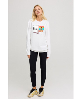 Sweatshirt for women oversize /no flis/ 