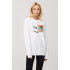 Sweatshirt for women oversize /no flis/ 