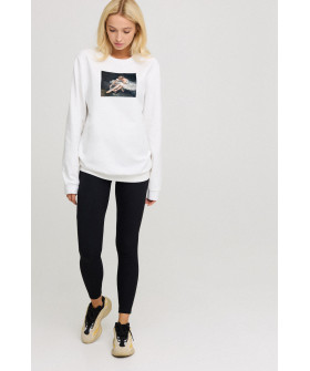 Sweatshirt for women oversize /no flis/ 