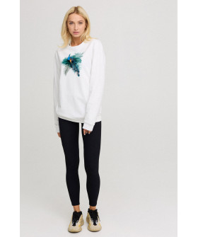 Sweatshirt for women oversize /no flis/ 