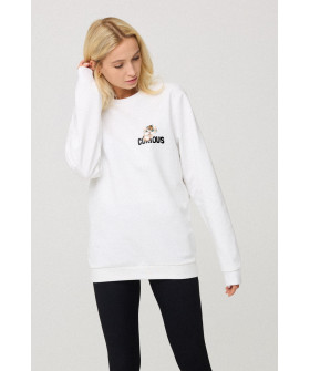 Sweatshirt for women oversize /no flis/ 