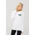 Sweatshirt for women oversize /no flis/ 