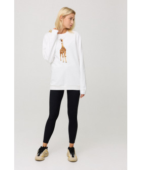 Світшот жіночий oversize  /no flis/ 