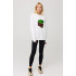 Sweatshirt for women oversize /no flis/ 