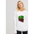 Sweatshirt for women oversize /no flis/ 