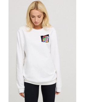 Sweatshirt for women oversize /no flis/ 