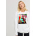 Sweatshirt for women oversize /no flis/ 