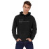 Hoodie for men YAPPI black patriotic with fleece