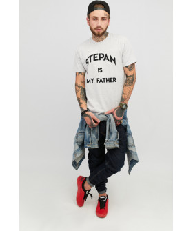 Футболка мужская серая YAPPI