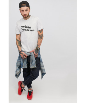 Футболка мужская серая YAPPI