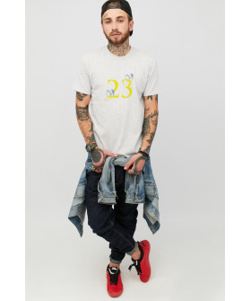 Футболка мужская серая YAPPI