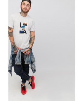 Футболка мужская серая YAPPI