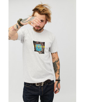 Men's T-shirt gray YAPPI