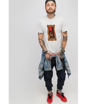 Футболка чоловіча сіра YAPPI