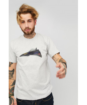 Men's T-shirt gray YAPPI