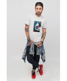 Футболка мужская серая YAPPI