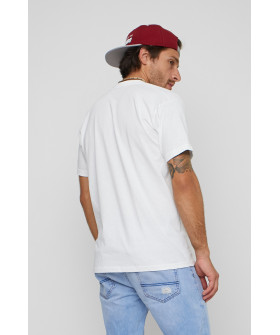 Футболка мужская с принтом белая YAPPI