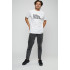 Men's T-shirt with print white YAPPI