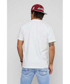 Футболка мужская с принтом белая YAPPI