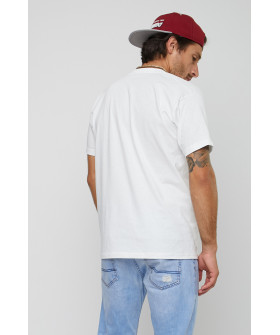 Футболка мужская с принтом белая YAPPI