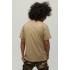 Men's khaki T-shirt with YAPPI print