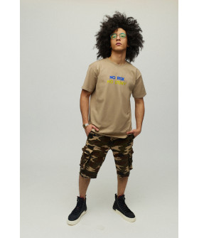 Футболка мужская хаки с принтом YAPPI