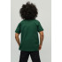 Men's green T-shirt with YAPPI print