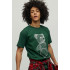 Men's green T-shirt with YAPPI print